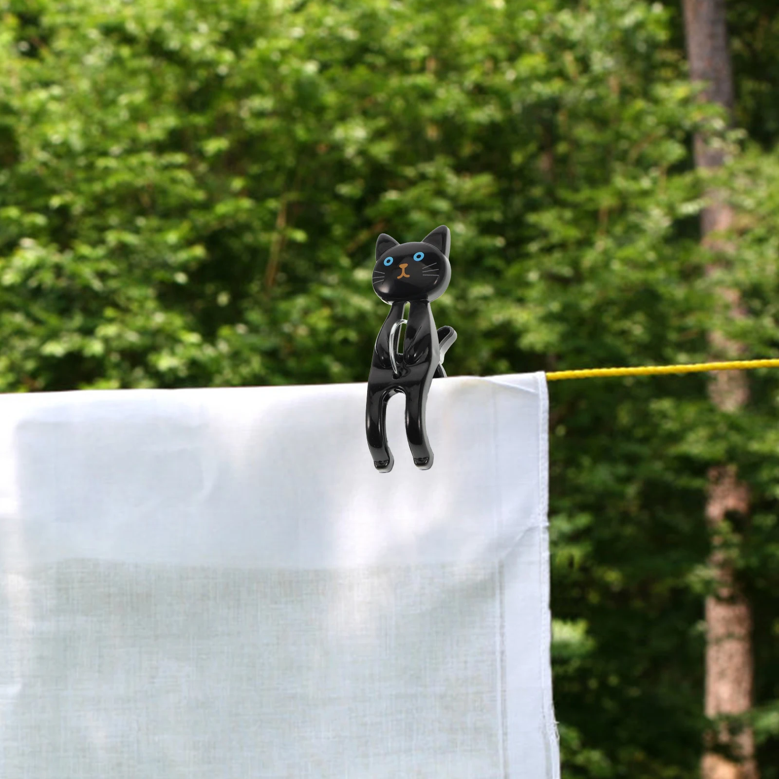 Pinces à serviettes de plage, 8 pièces, Design de chat de dessin animé, coupe-vent, antidérapant, drap de lit pour enfants, couette, vêtements, Camping, vacances, jouets de sable