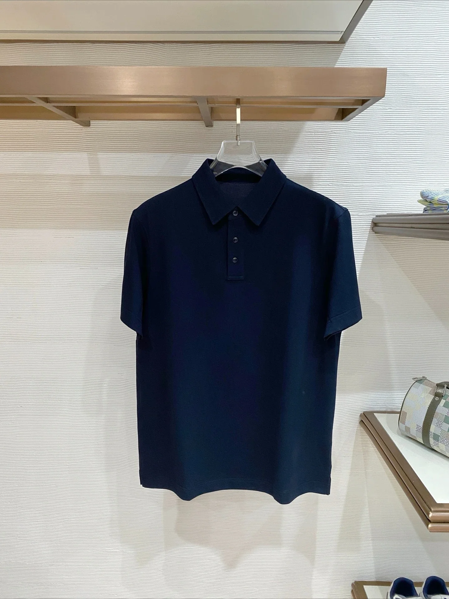 BC 26 spring and summer new old money style men's casual lapel short-sleeved polo shirt