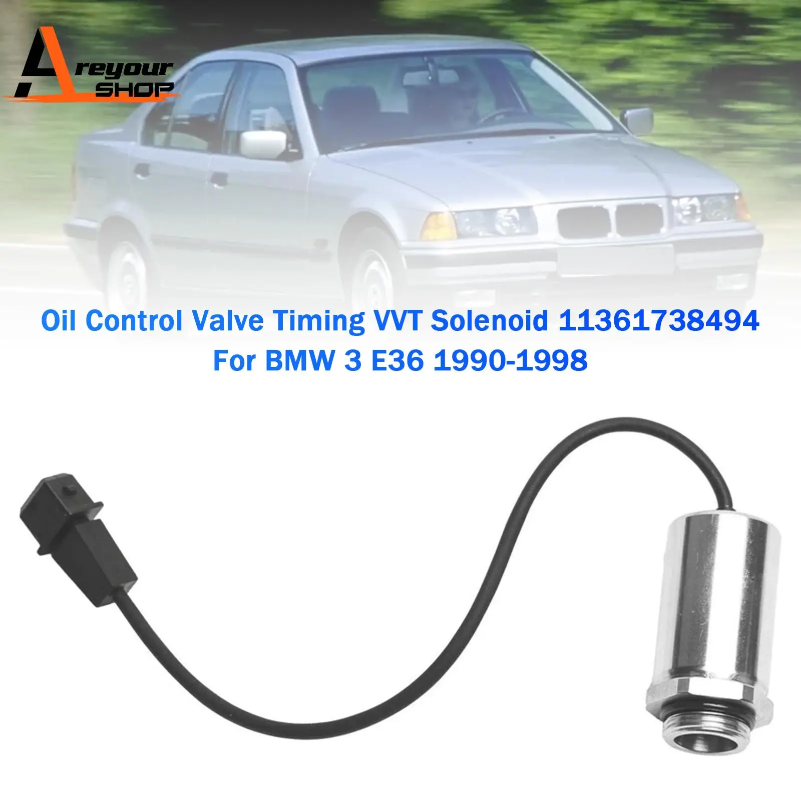 オイルコントロールバルブタイミング-vvt-ソレノイド-11361738494-bmw-3-e36-1990-1998用