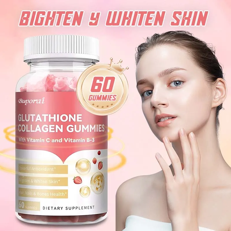 

Коллагеновые жевательные конфеты Glutathione — антиокислительные, антивозрастные, способствуют здоровью кожи, осветляют тон кожи и осветляют темные пятна