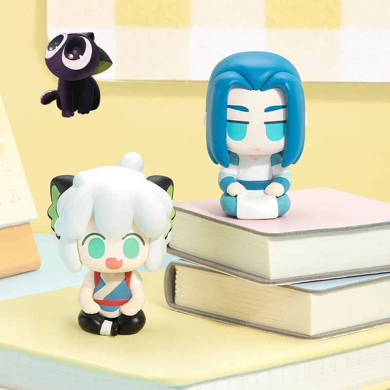 FUNISM Luo Xiaohei Dagelijkse Serie Kleine Deeltjesfiguren Serie Blind Box Serie Blind Box Pluche Blind Box Actie Speelgoed Figuur cadeau