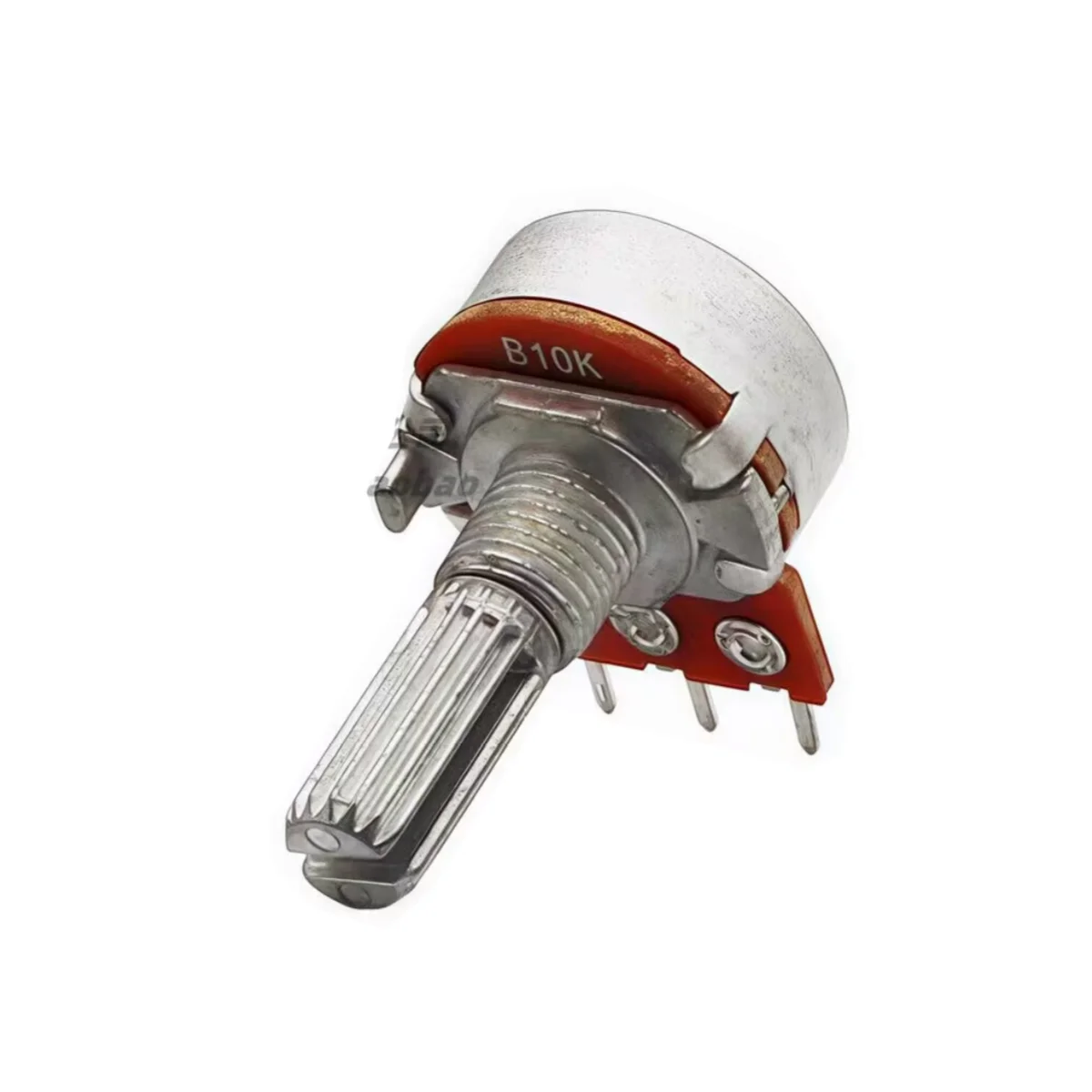 1pcs，Single turn potentiometer，RK163，3Pin，B1K B5K B10K B20K B50K B100K B250K B500K，Shaft length 20mm，Volume control knob