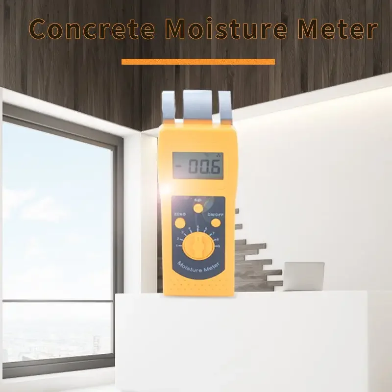 Wall and Floor Moisture Meter Analyzer with Measuring Range Double Precision 0 To 2 Percent Single    5 