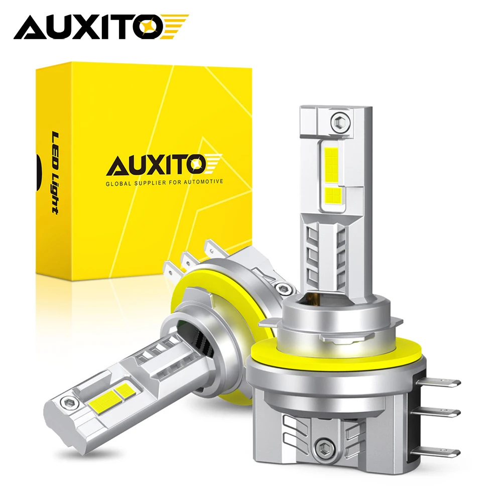 

2 шт. AUXITO H15 светодиодный светильник Canbus без ошибок для VW Golf 6 7 Ford Ranger Skoda Octavia Fiat дальнего света фара DRL белый 30000LM