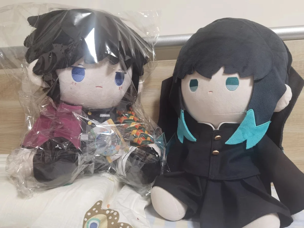 40cm Game Japanese Anime Tomioka Giyuu Stuffed Plushies Plush Cotton Doll Clothes Soft Pillow Anime Figure Toy For Kids Gifts