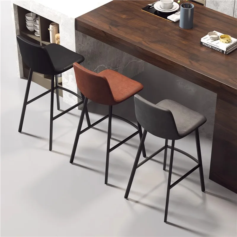 Silla de cafetería, Bar, suelo, sillas minimalistas, maquillaje profesional, altura de espera ajustable, tumbona de comedor nórdica para exteriores, diseño para acampar