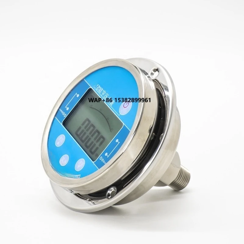 

Panel Mount Fuel High Precision Manometer Digital Gauge Pressure with Flange