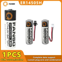 FANSO ER14505H Primary Lithium Batteries For Industrial Control Servo Encoder CNC Machine Tool Temperature Controller Locator