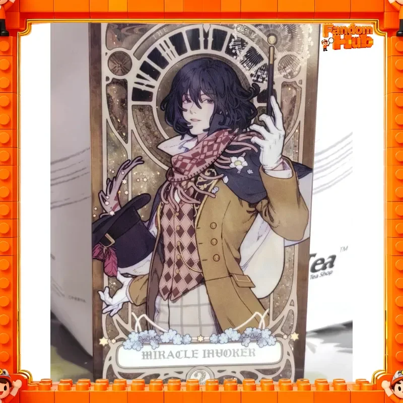 Genuíno senhor dos mistérios palhaço klein moretti anime merch caminho 9 seer para caminho 0 o tolo acrílico fluindo areia mahjong tijolo brinquedo