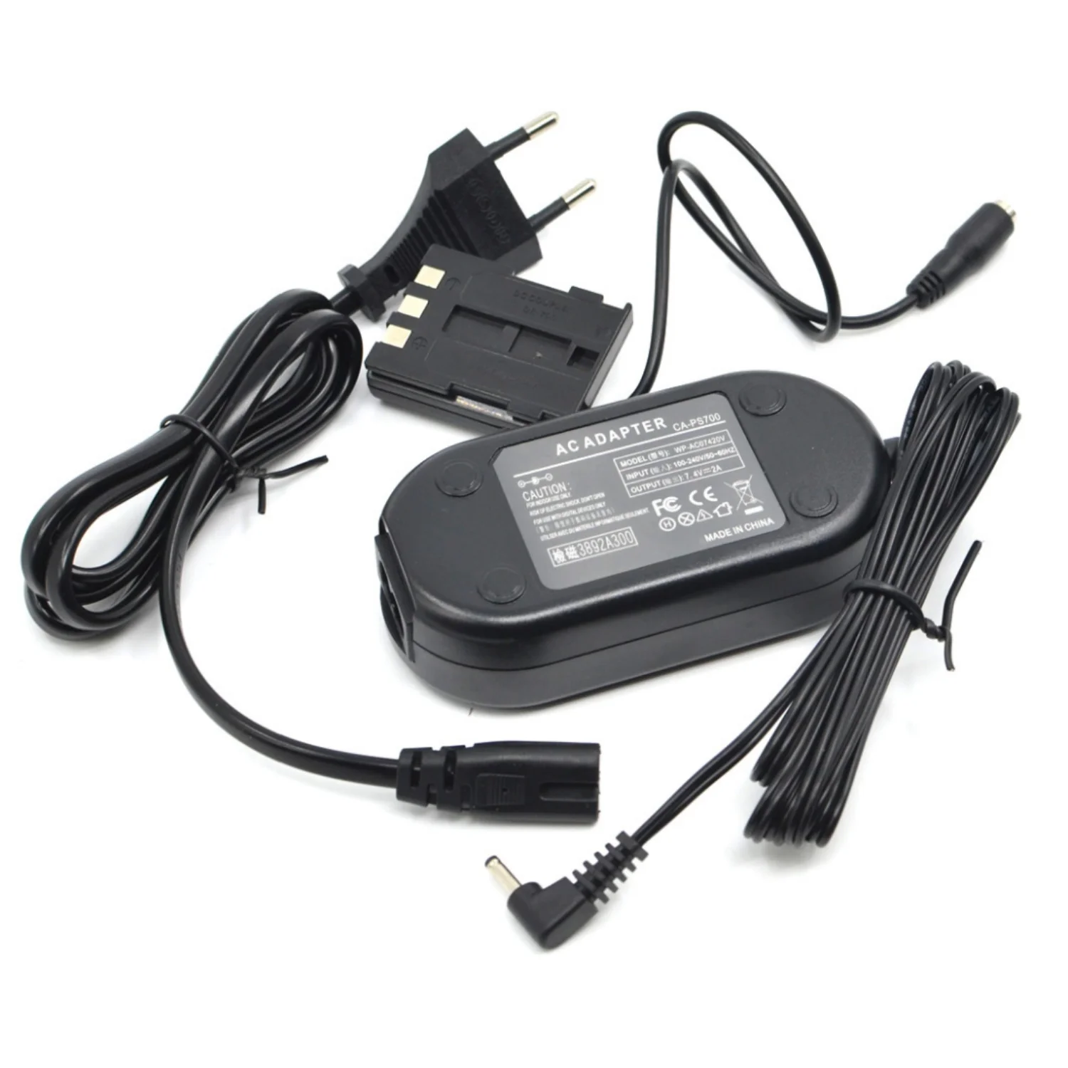 DR-700 DC Coupler NB-2L NB2L Dummy Battery ACK-700 AC Power Adapter Supply for Canon EOS 350D 400D G7 G9 S30 S40 S50 S60 S70 S80