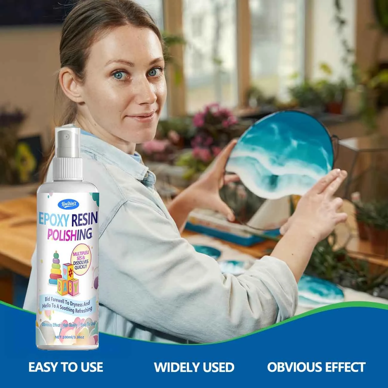 Epoxy Resin Remover & Polisher - Resin Art Tools ulasan dan harga