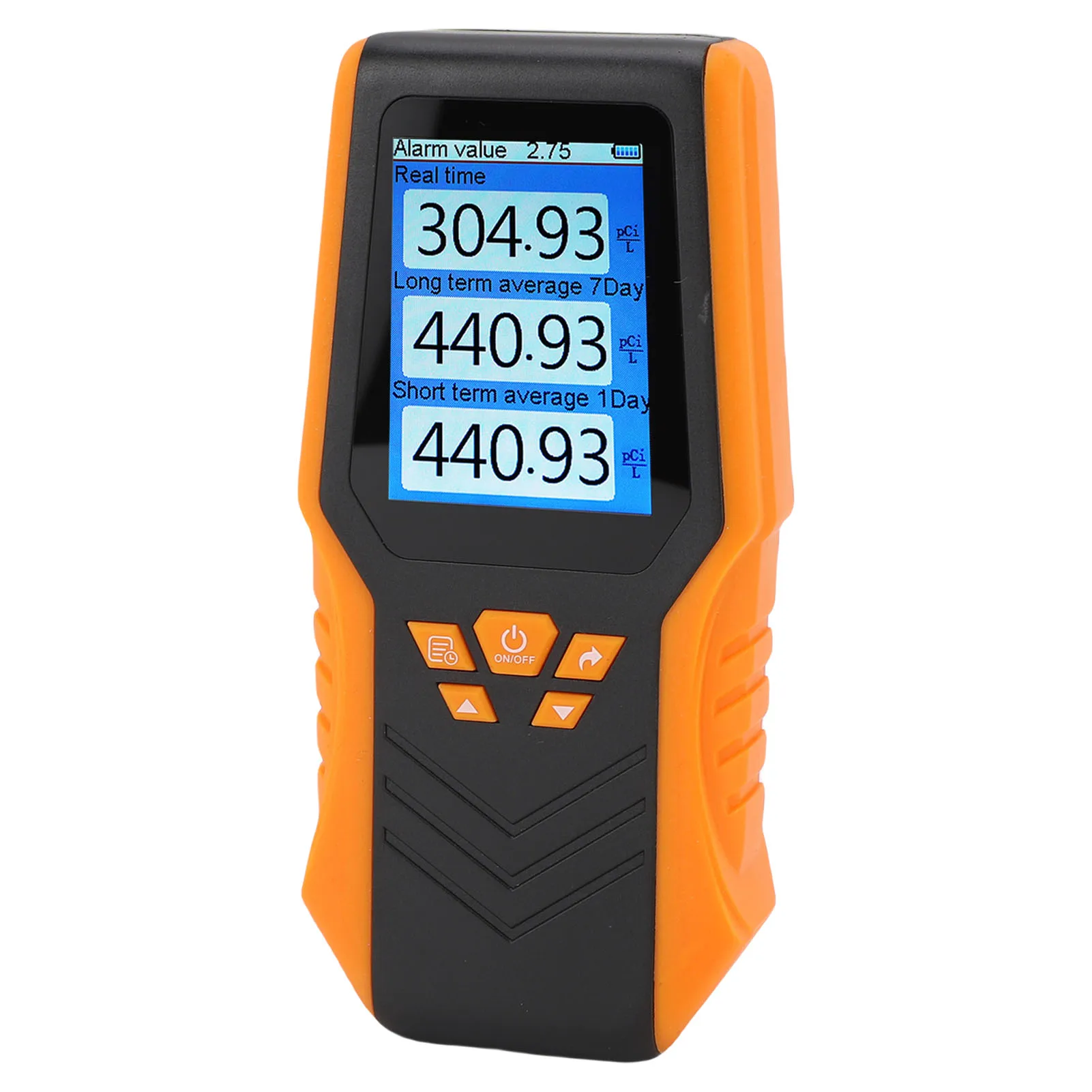 يده كاشف الراديون دقة في الوقت الحقيقي طويل المدى القصير متوسط شاشة الكريستال السائل طقم اختبار الراديون للمنزل مدرسة طقم اختبار الرادون