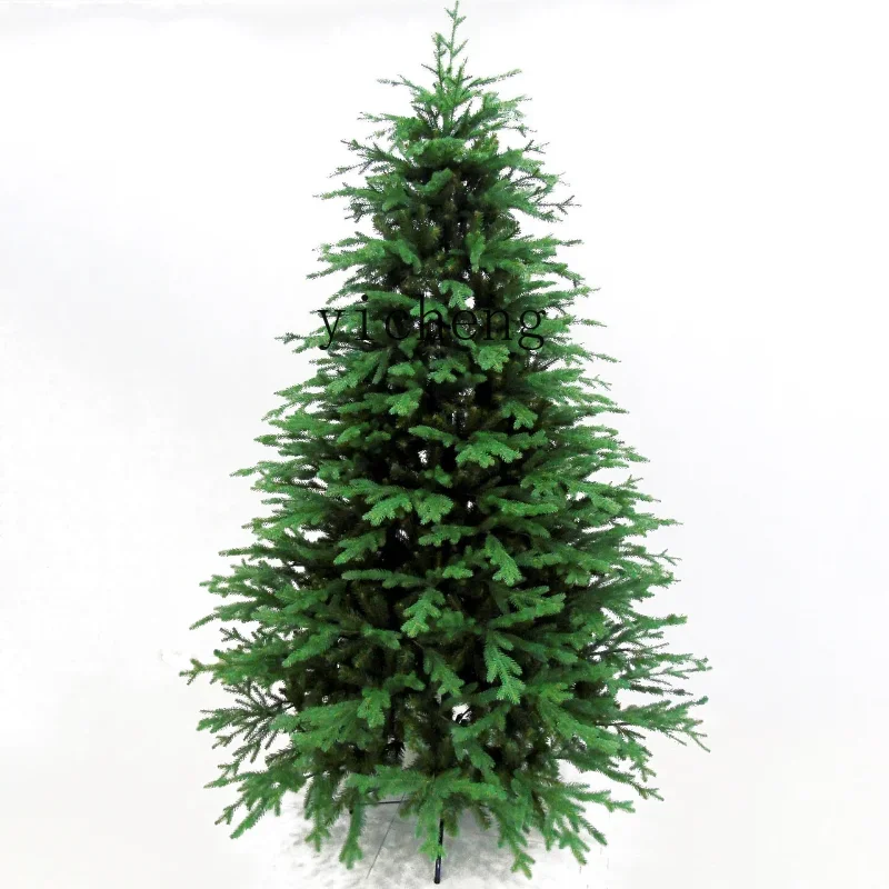 

ZC Christmas High-Grade PE Christmas Tree 1.2/1.5/1.8/2.1/3 M Package Flame Retardant Mixed High Simulation Fir