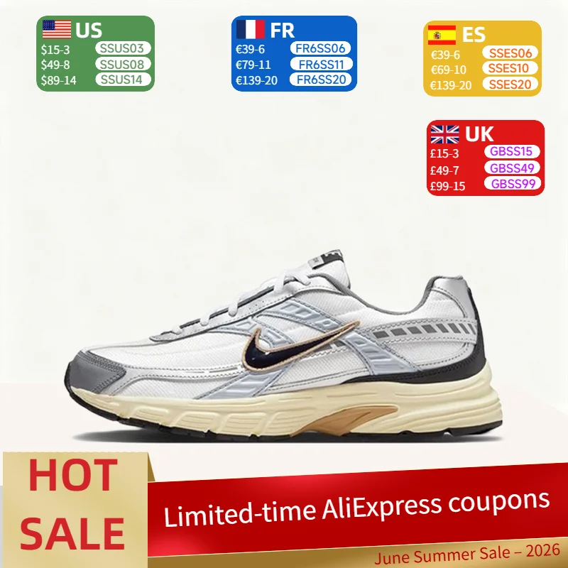 

Nike Initiator Retro Functional Style Deconstructed Trend-Ready Versatile Cushioned Breathable Low-Top Running Shoes IO7609-101