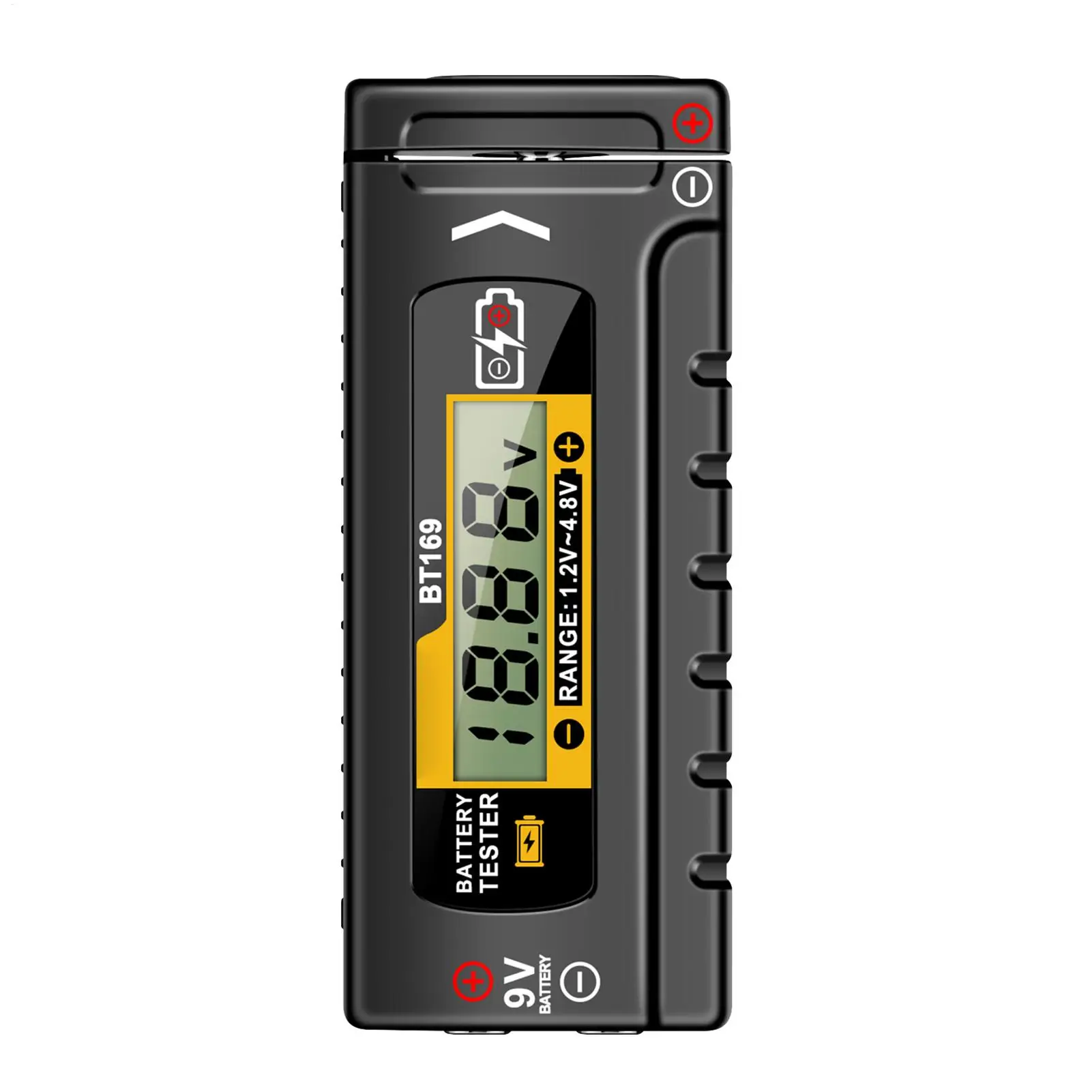 Battery Tester Button Cell Batteries Checker Digital Display Analyzer Monitor Tester Meter Equipment for AA AAA C D 9V Button