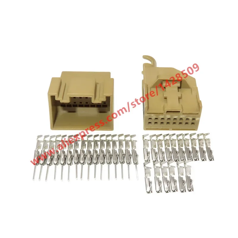 1 Set 16 Pin Auto Reversing Radar Wire Plug Parking Module Connector For Audi VW 8E0 972 416 A 8E0972416A