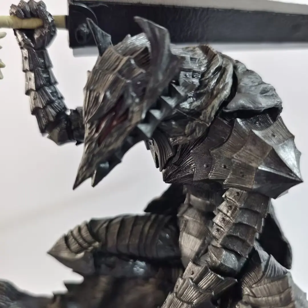 Berserk Guts 23 cm In Rüstung Japanische Klassiker Anime Figur Modell Gk Statue Sammlung Desktop Dekoration Ornament Spielzeug Jungen Geschenke – Detail 6