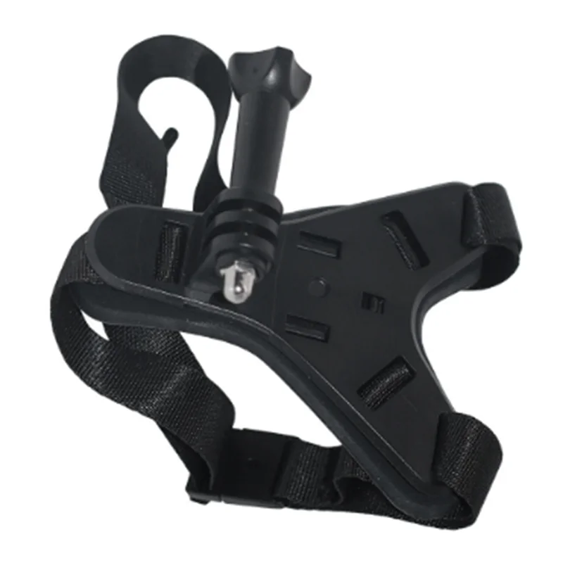 A13E-دراجة نارية لـ Gopro Hero 13/12/11 حامل كاميرا الحركة للدراجة الترابية والدراجات النارية خوذة حزام الذقن جبل