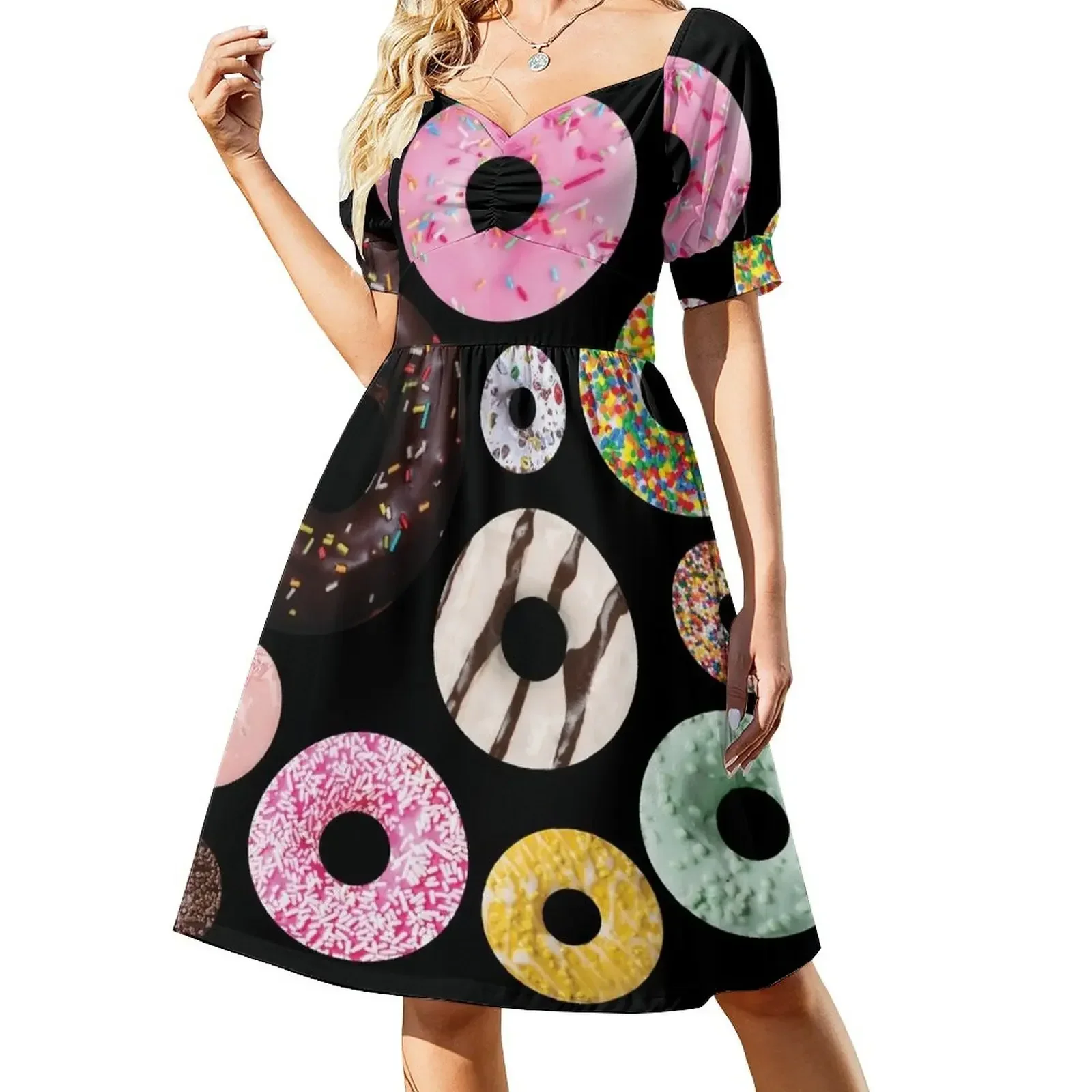 

Donut Assortment Sleeveless Dress party dresses women luxury dress Dress