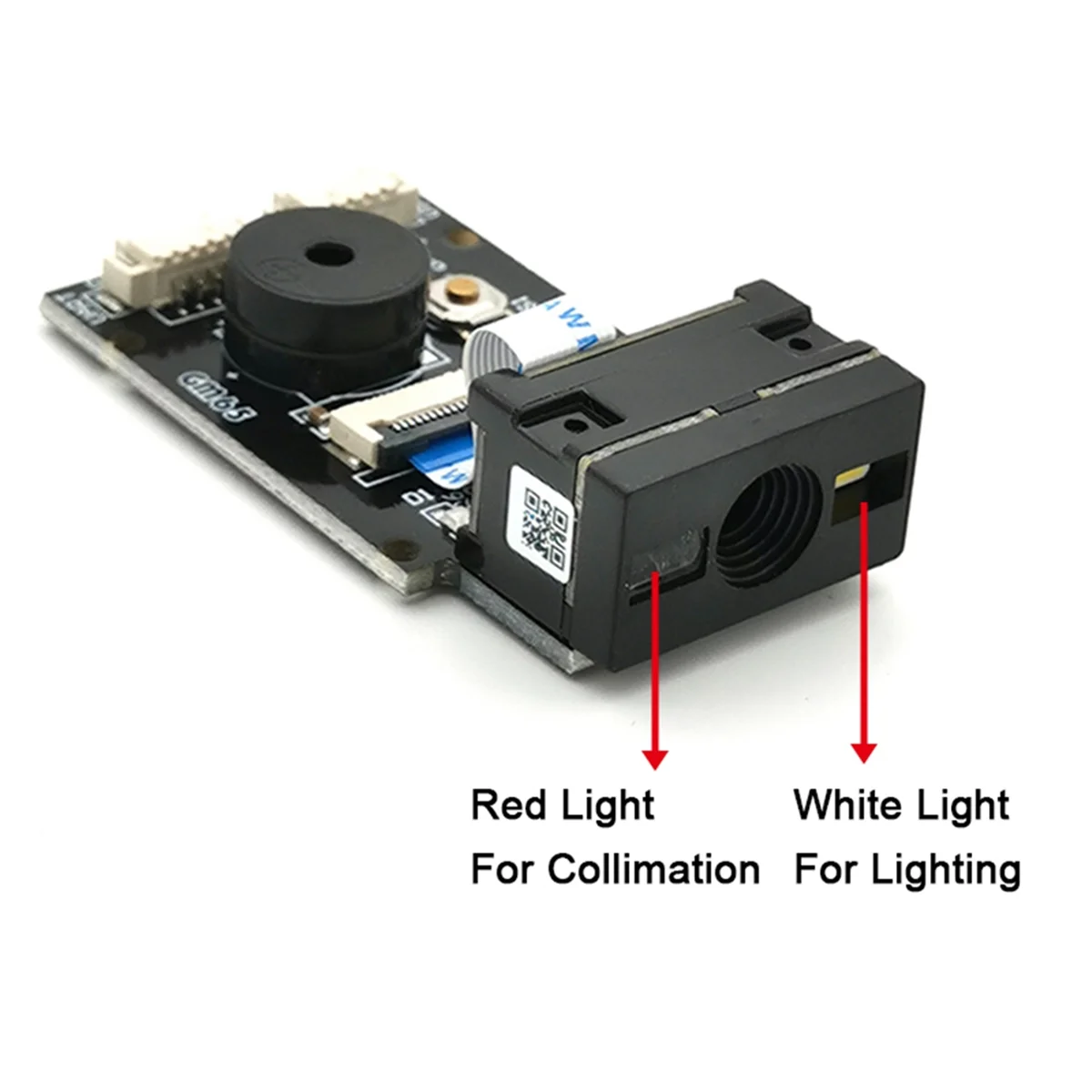 GM65 USB Wired Barcode Scanner 1D 2D Bar Code Reader QR Code Reader Module CMOS Buzzer for Reminding with Cable UART