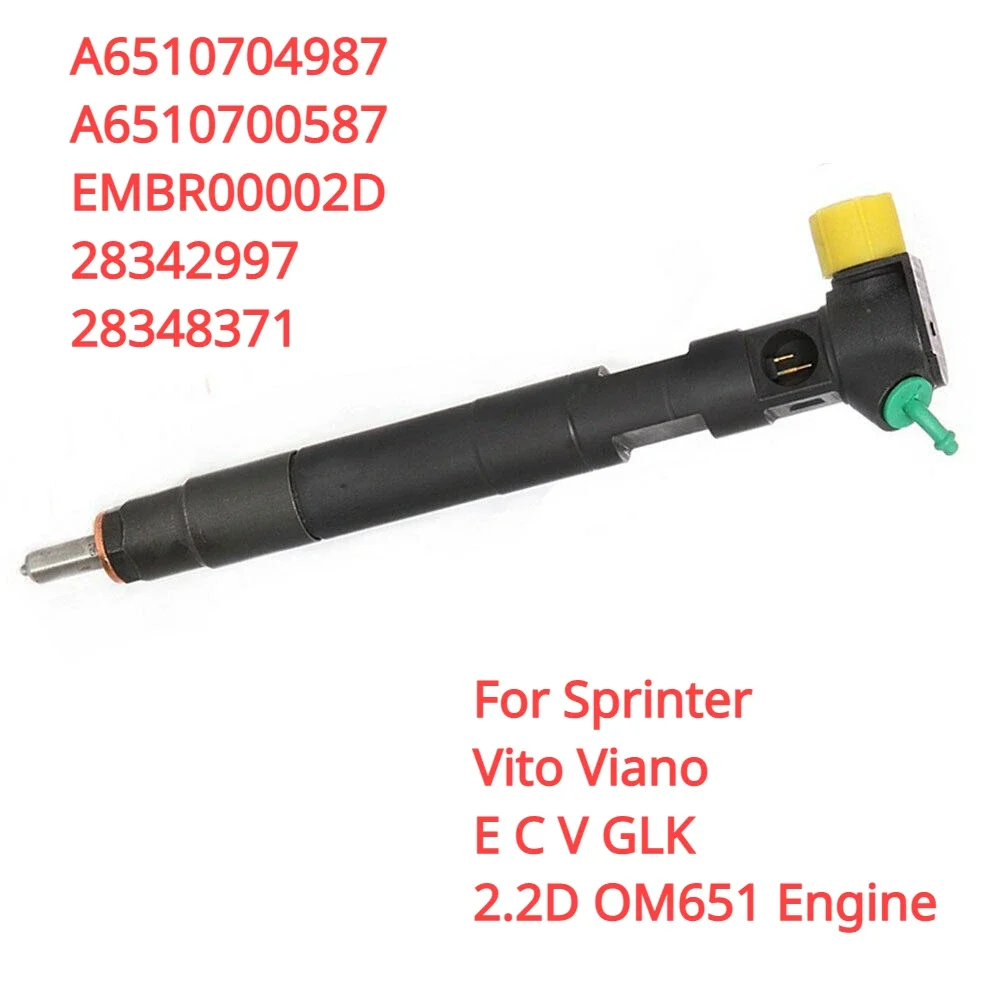 A6510700587 A6510704987 EMBR00002D 28342997  28348371 New Diesel Fuel Injector For MERCEDES SPRINTER 2.2 W204 W906