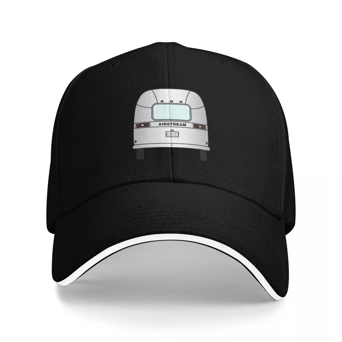 

Airstream travel trailer vintage riveted camper Baseball Cap sun hat Vintage fishing hat Snapback Cap Men Luxury Brand Women's