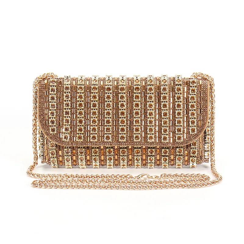 

Flash Diamond Party Bags Women Suede Clutch Bags Facny Elegant Formal Wedding Bridal Party Evening Mini Handbag Shoulder Chain