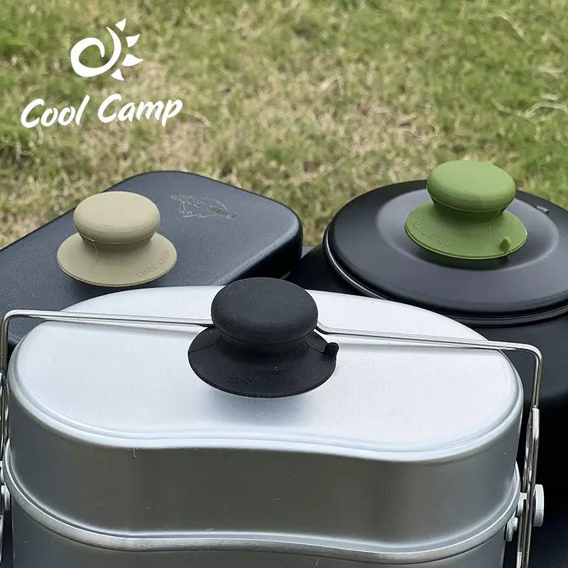 1PC Silicone Pot Lid Knob 4.9cm Replacement Suction Cup Handle Food Grade Grip For Cooking Camping Indoor Outdoor Kitchen Tool view 3