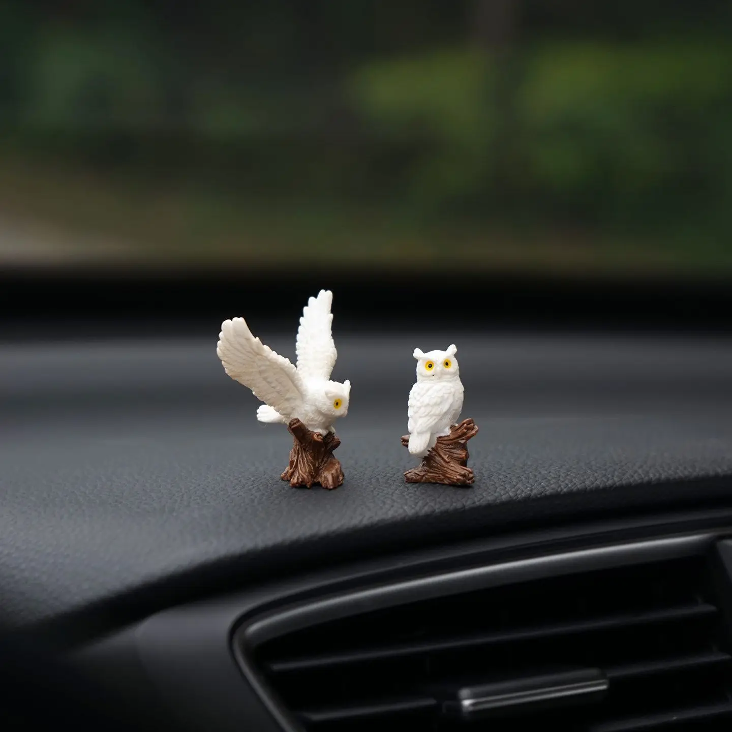 Harry Potter Hedwig Mini Owl Car Doll Cute Cartoon Creative Car Decoration Gift Fun Friend Gift Decoration view 4