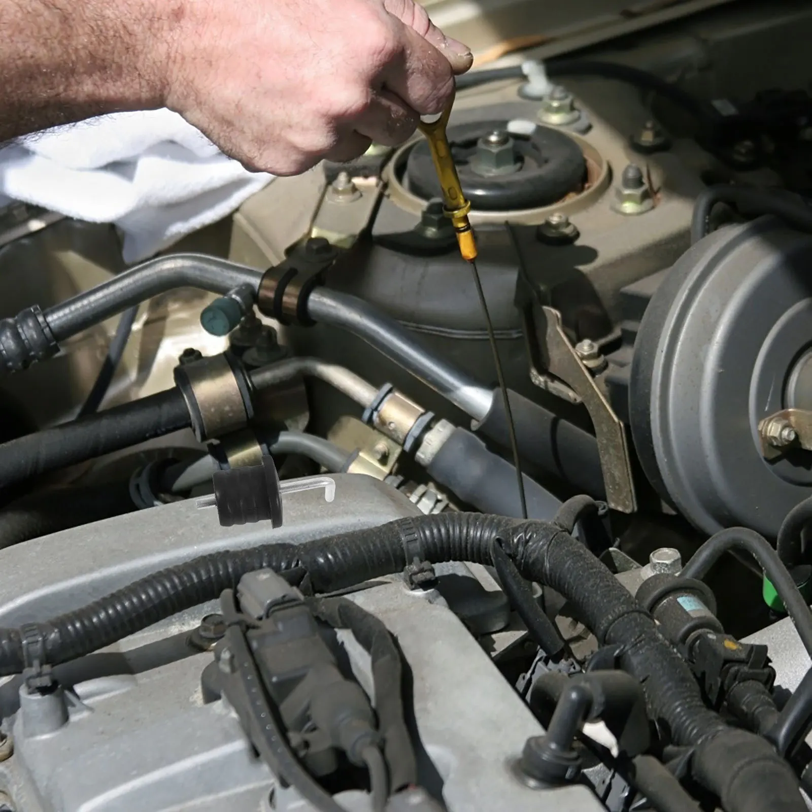 

Transmission Filler Plug 25615- -004 Heavy Duty Rubber and Iron Cap Oil Resistant Fit Perfectly Car Repair Protection Supply