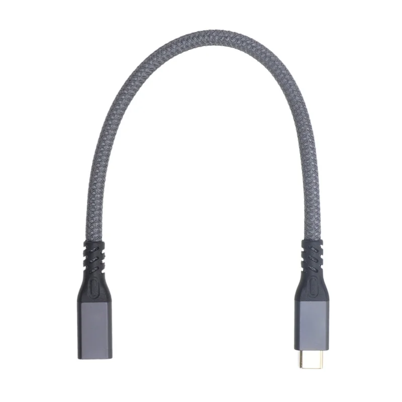 

Кабель-удлинитель USB-C (штекер-гнездо) 20 Гбит/с, быстрая зарядка 240 Вт, видео 4K 60 Гц, USB-C 3.2 Gen 2, удлинительный шнур для телефона