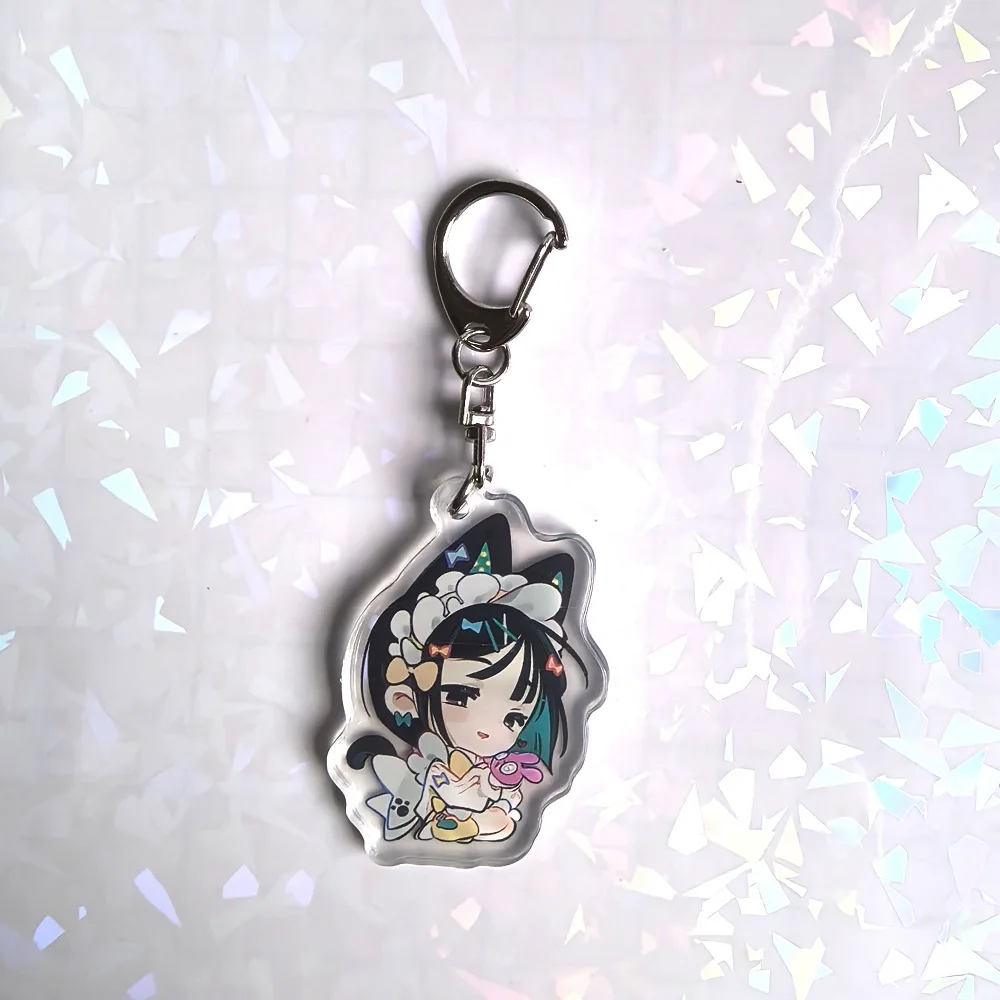 ALIEN STAGE IVAN & TILL Dangle-dangle keychain man Acrylic chain for pants womans key chain men pendant Girls Jewelry llavero