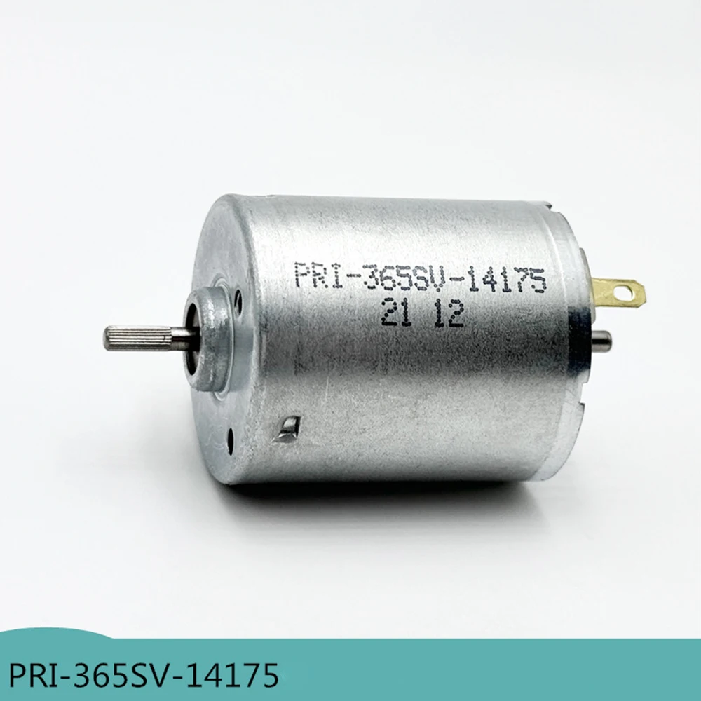 Micro PRI-365SV-14175 DC Electric Motor 6V 12V 24V 10500RPM Carbon Brush Small 365 Motor Diy Hot Air Gun Household Appliances