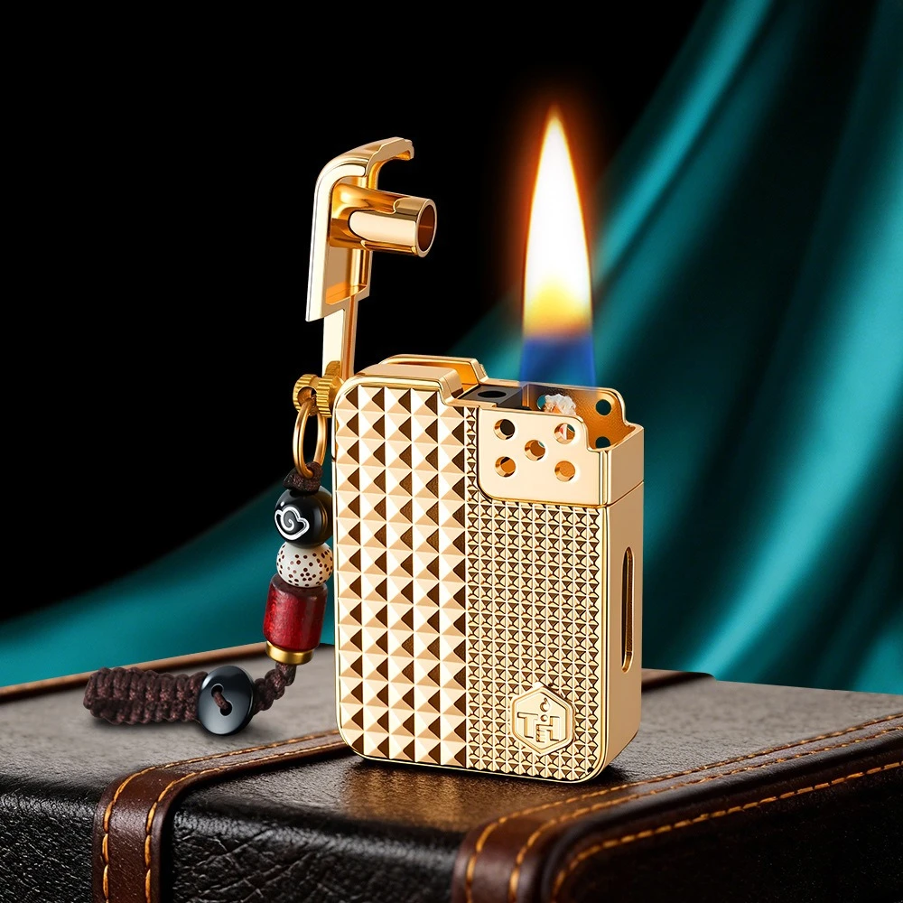 Miniature Smart Paris Induction Lighter with Box with High Appearance Quality for Men's Cigarettes Accessory