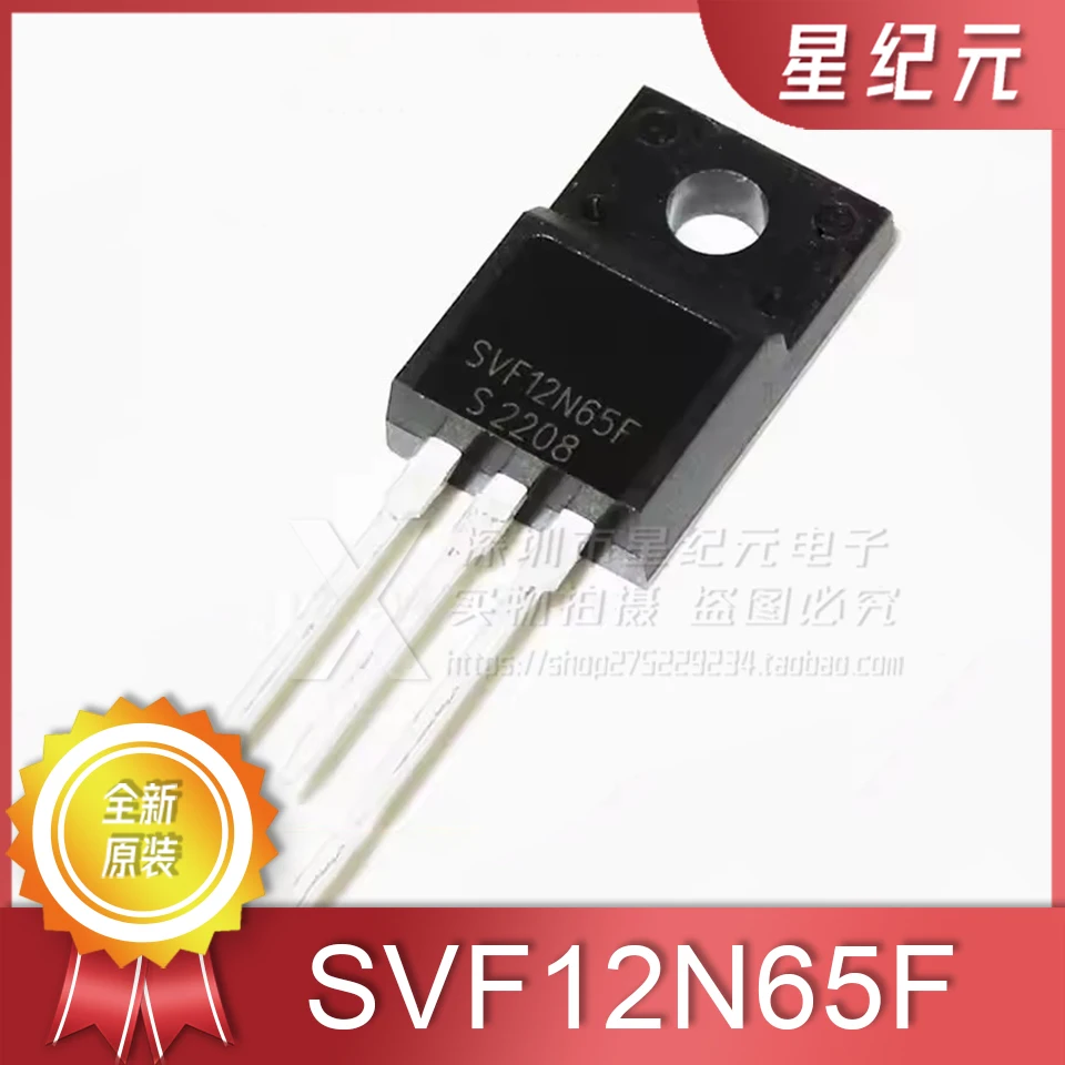 

[IN STOCK]1 Piece SVF12N65F 12A/650V TO-220F N Channel Field Effect Transistor New Brand-new Orignal MOS FET