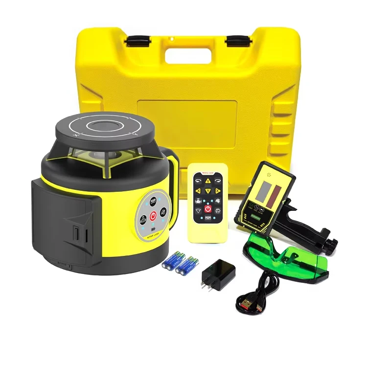 TRL-360 High Precision Fully Automatic Electronic Infrared Laser Leveling Instrument Green Laser For DIY Imported Anping 500m