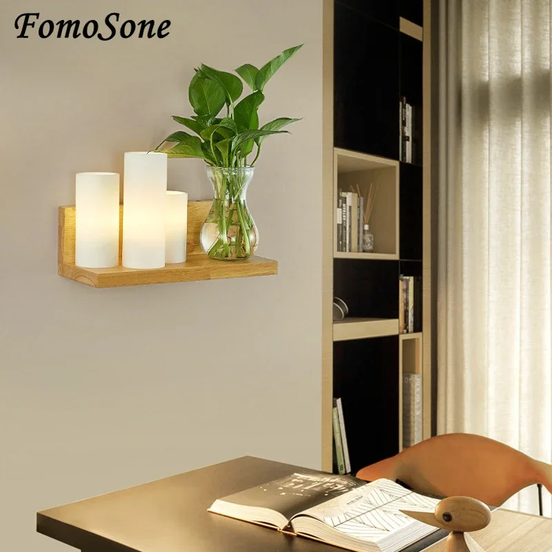 Lampada da parete a Led nordica decorazioni da parete per la stanza di casa lampada da comodino per soggiorno camera da letto corridoio corridoio balcone luci per piante
