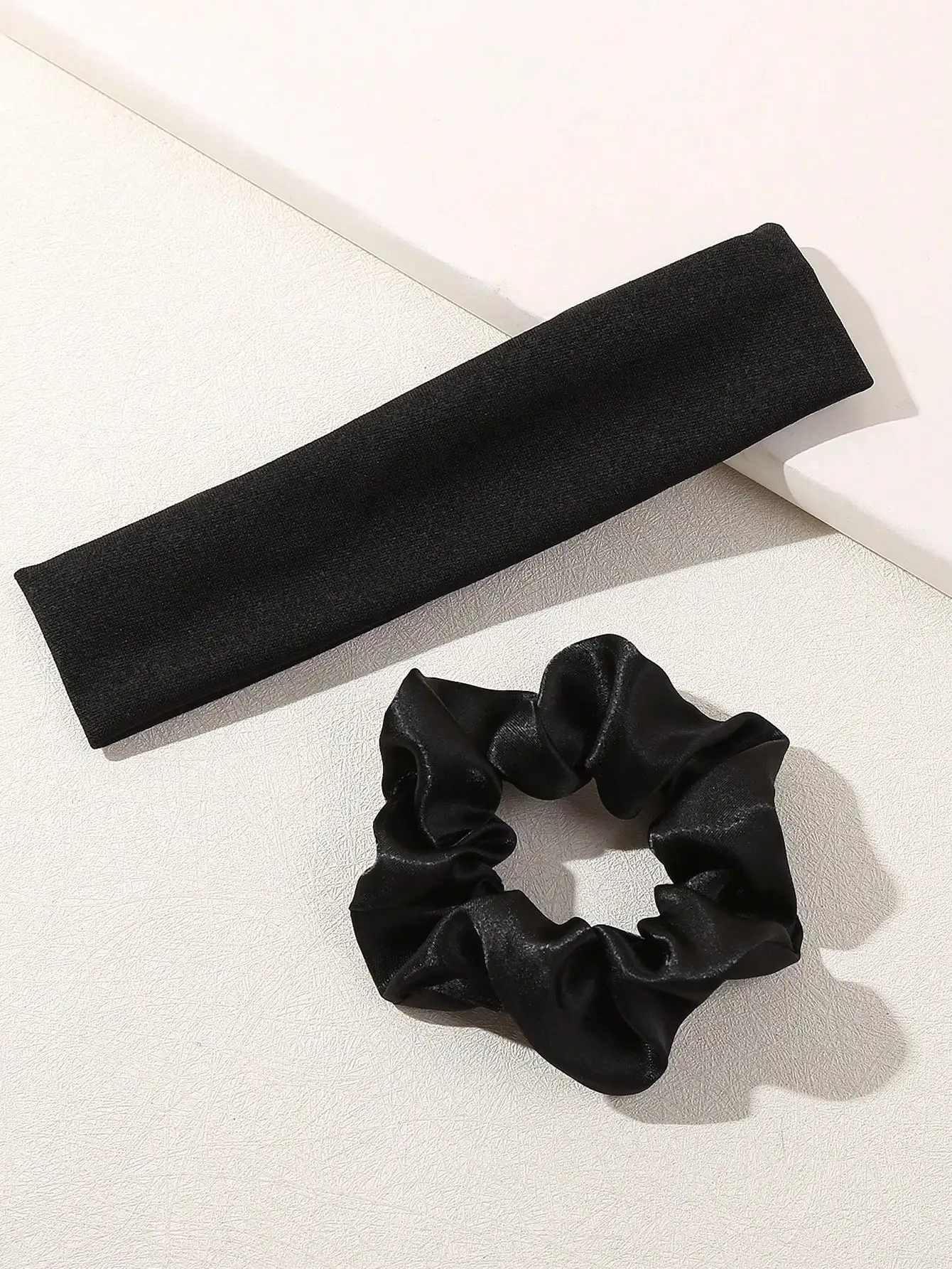 

Набор из 12 предметов: однотонные простые повседневные женские аксессуары для волос, повязка для волос + резинки для волос, подходят для повседневной жизни, спорта, йоги.