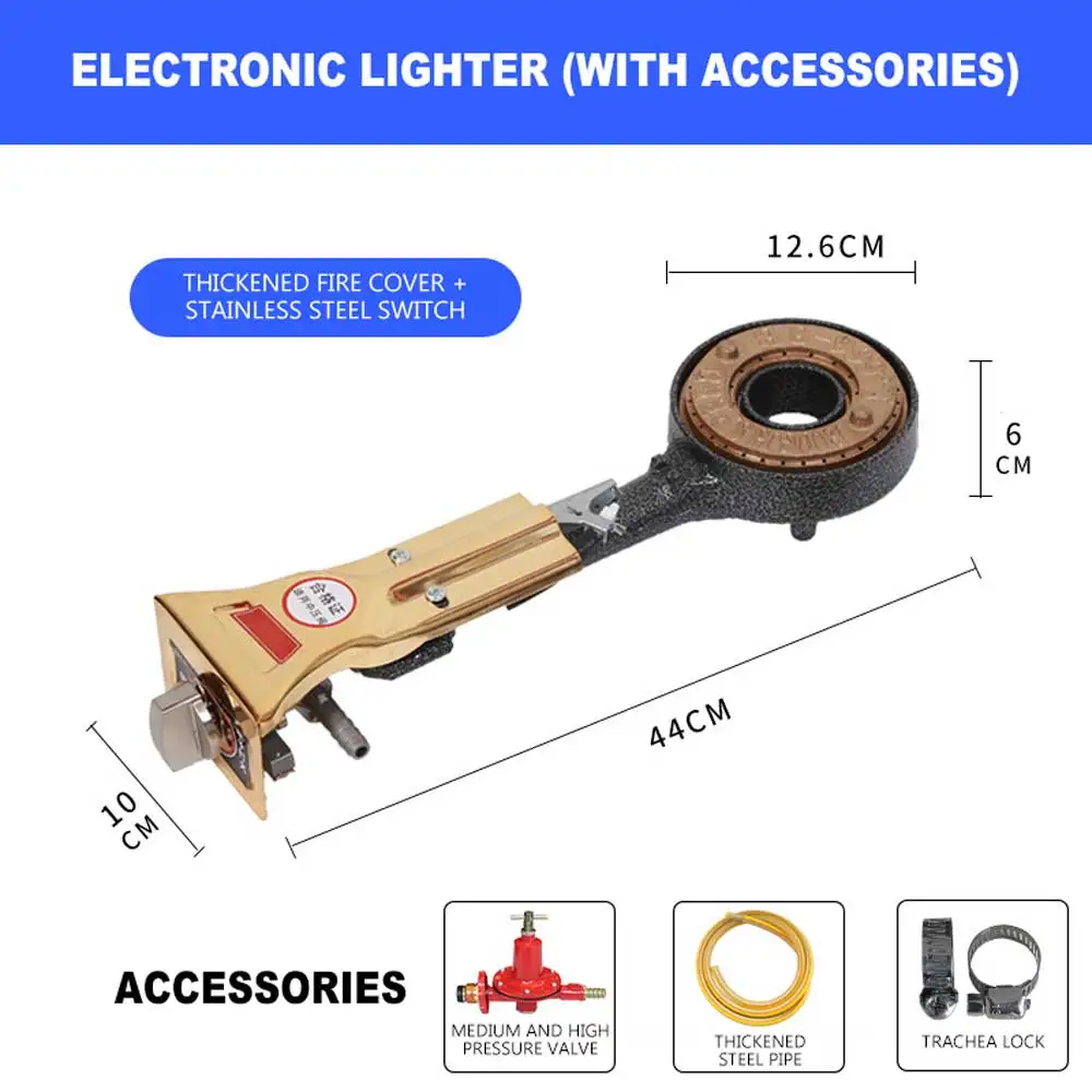 Energy-saving Gas Burner Household Single-range Medium-high Pressure Gas Stove Hob