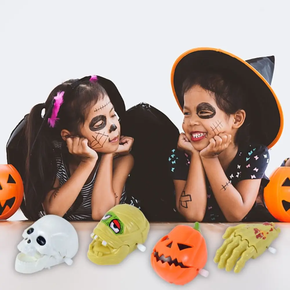 Abóbora halloween relógio mão quebrada realista mão quebrada acabar brinquedos múmia andando abóbora relógio bebê/crianças/