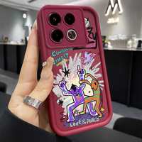 N ote 40pro Crazy cartoon New Sky Eye Phone Case For Infinix Note 30 40 30Vip 40Pro 12Pro SMART 8 7HD SPARK 6GO 10Pro Cover