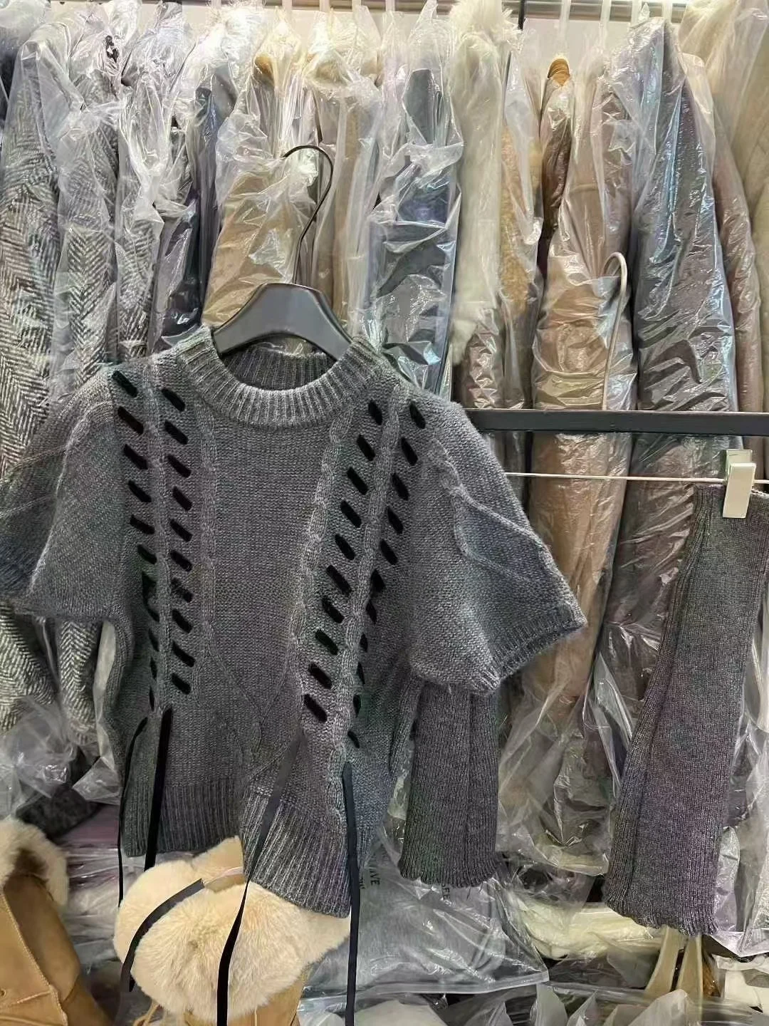 Suéter de malha macio ort Sve para mulheres Thi Winter Sle Commute Friendly Dstring Regular Fit ort Comprimento Cor