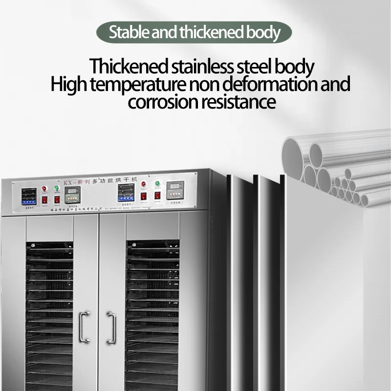 

Multifunctional Fruit and Vegetable Dehydrator 20/30/40/50 Layer Powerful Motor Drying