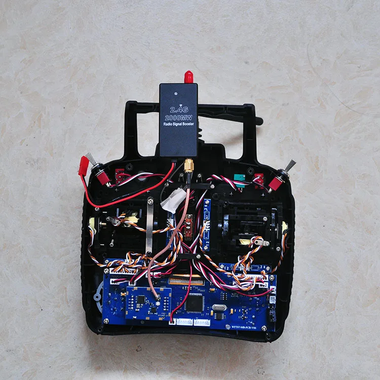 Mini 2.4G 2000MW Radio Signal Booster Remote Controllor Functional Amplifier Range Extender RC Model Remote Control DIY