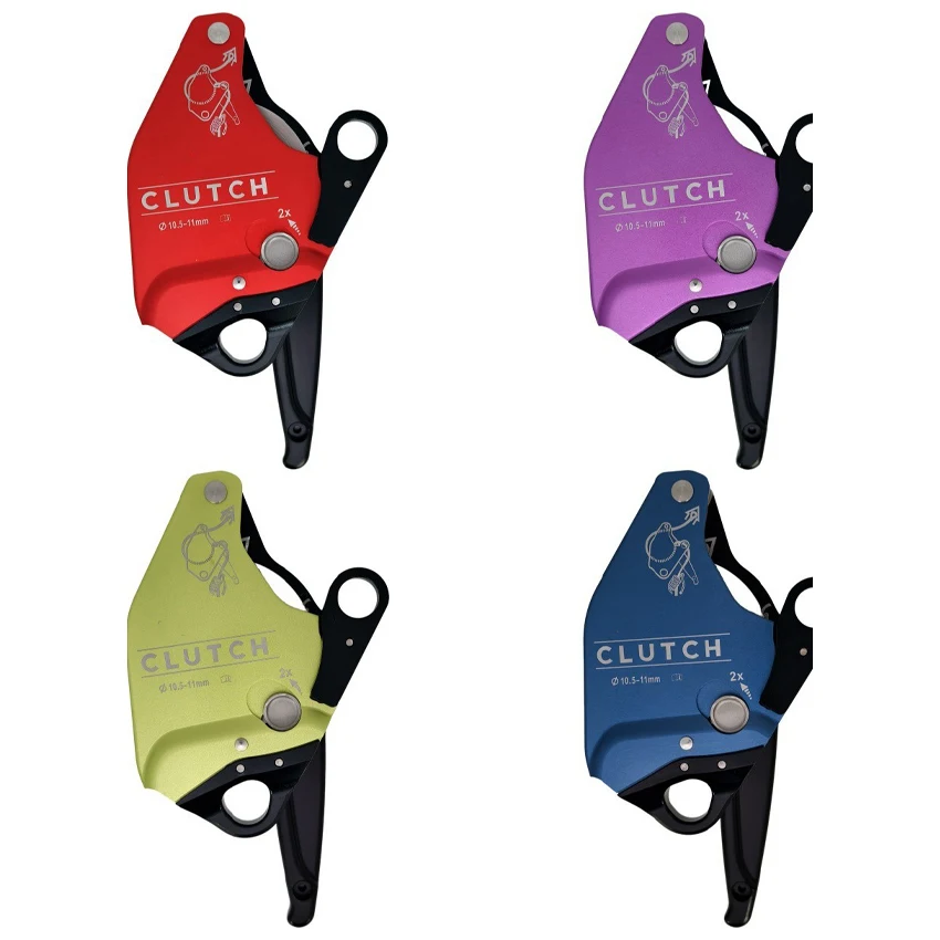 KC Multi-functional pulley UTCH One-way braking pulley protection descender customizable  Load capacity 272kg