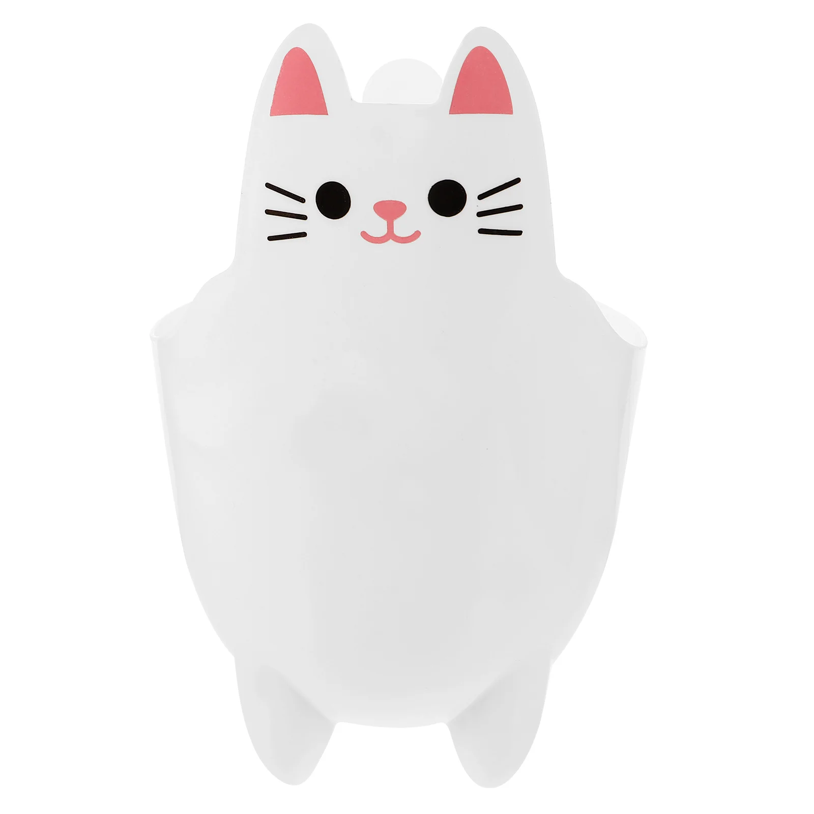 

Napkin Holder Cat Shaped Trash Can Office Rubbish Bin Cans with Lids Pp Lovely Garbage Storage