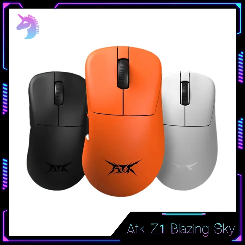 

Vgn Atk Z1 Blazing Sky Mouse Vxe 3mode Wireless 2.4g Ultra Light Weight Mouse Paw3950 Custom Mouse For E-Sports Gamer Mice Gifts