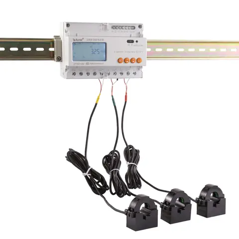 DTSD1352-4S 태양광 홈 저장/전원 공급 시스템용 3*100A/20mA CT 및 RS485를 갖춘 다기능 에너지 미터