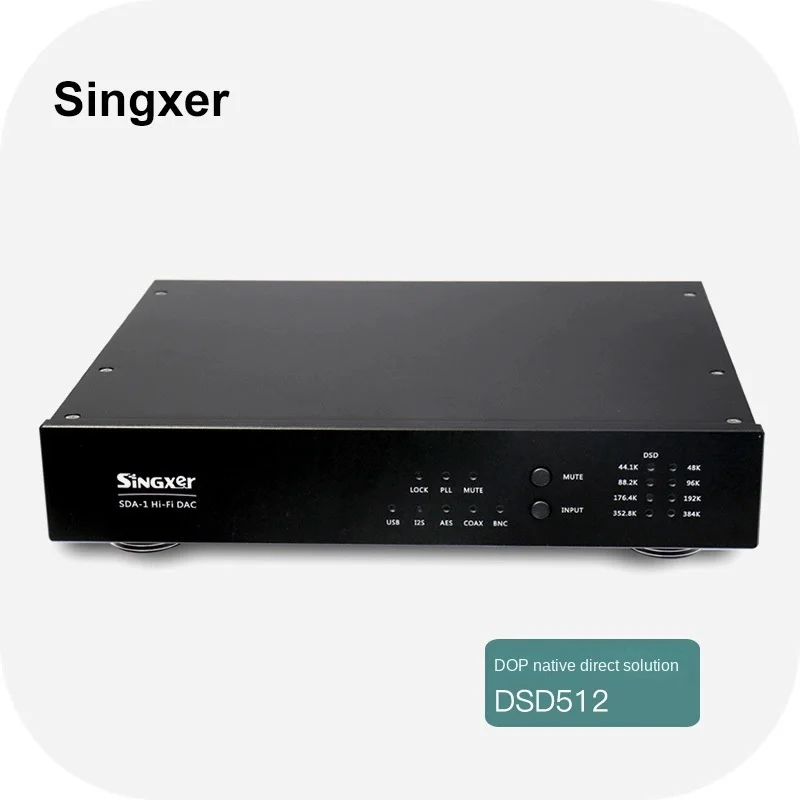 

Singxer SDA-1 USB DAC HiFi Decoder PCM DOP Native Direct Solution DSD 512 PLL