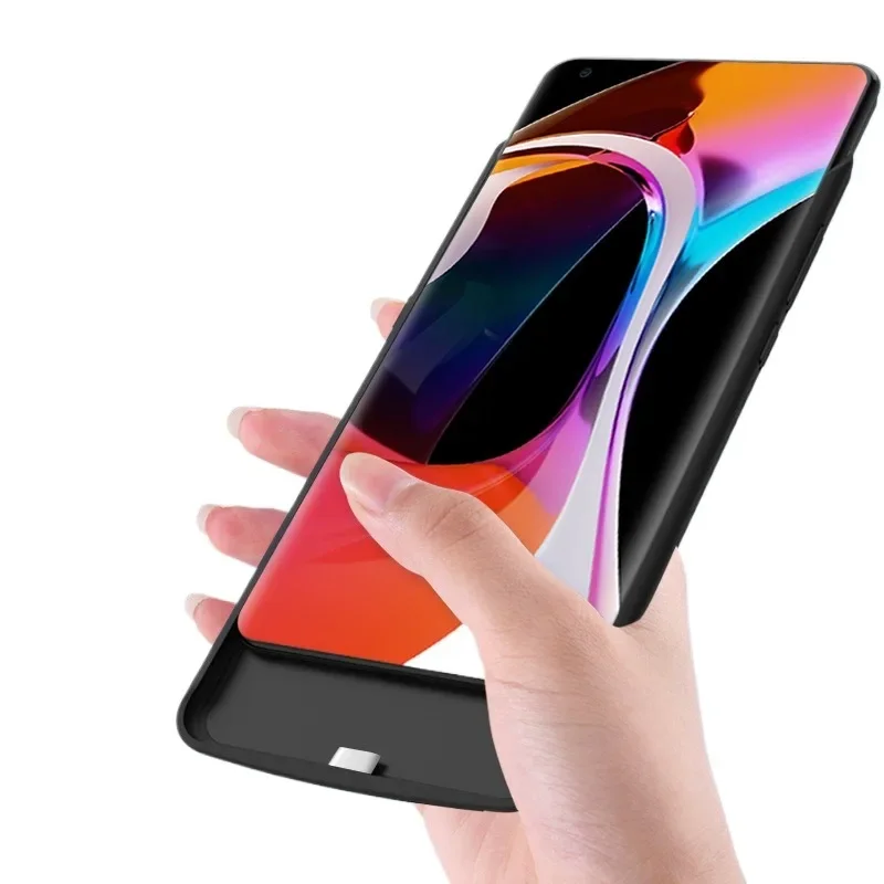 حافظة طاقة جديدة لهاتف Xiaomi 10 10S Pro حافظة شاحن بطارية من السيليكون المقاوم للصدمات باور بانك بمشبك خلفي بطارية محمولة 10000 مللي أمبير في الساعة #2